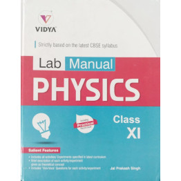 Vidya Lab Manual Physics Class - 11